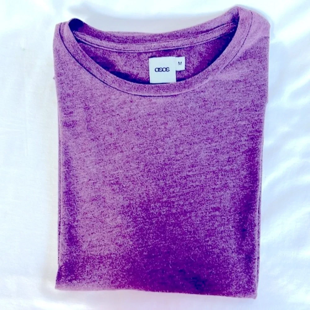 Pre-Owned  ASOS Men’s Long Sleeve Size M - Burgundy - Picture 5 of 13